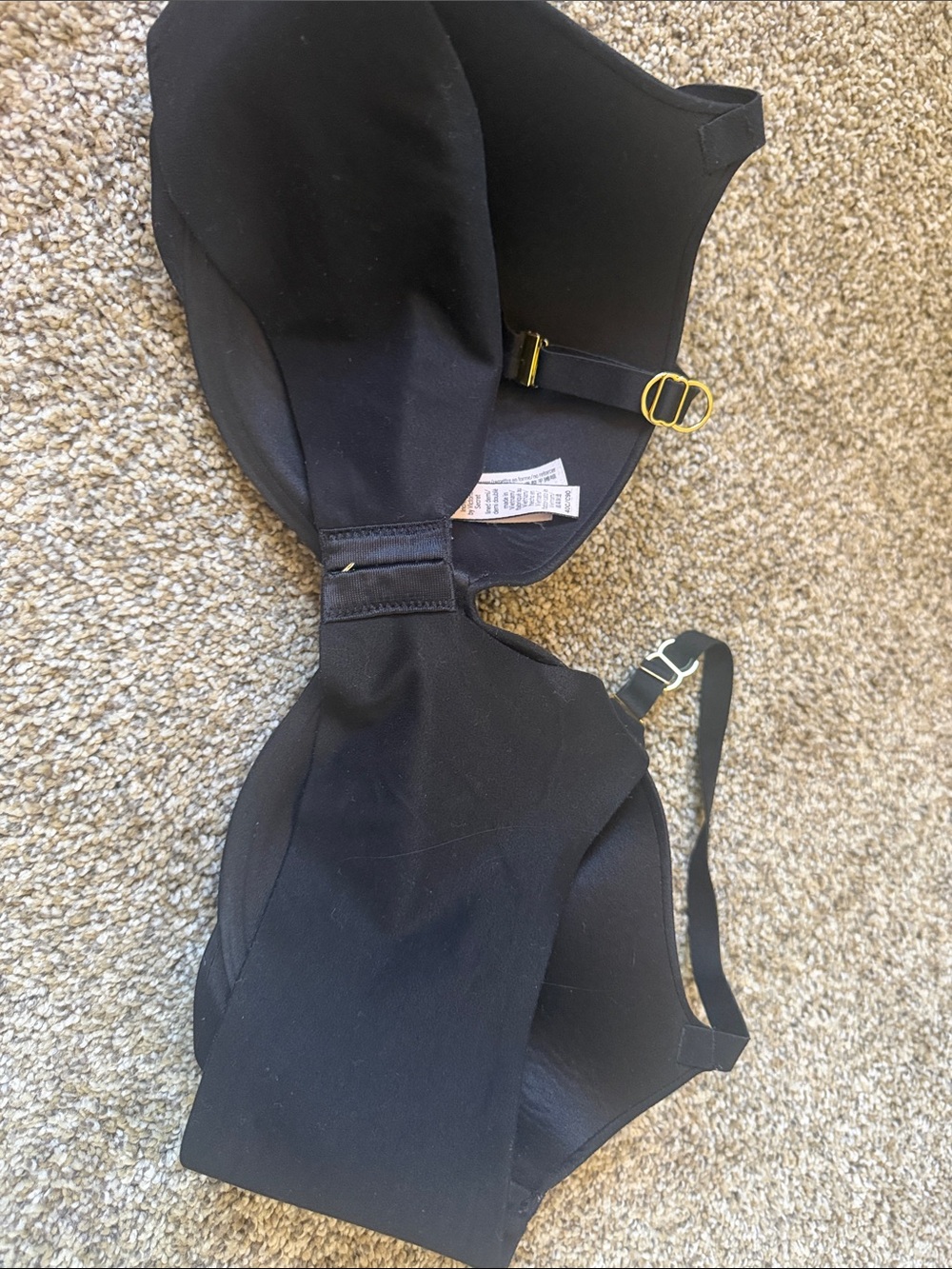 Victoria's Secret Black T-Shirt Bra - Picture 2 of 5